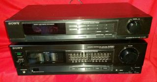 Vintage Sony Ax301 Integrated Stereo Amplifier And Tuner St - Jx301.