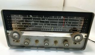 Vintage Hallicrafters S 107 Tube Shortwave Am Cw Sw Radio Ham Receiver Multiband
