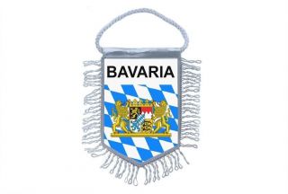 Mini Banner Flag Pennant Window Mirror Cars Country Banner Bavaria Germany
