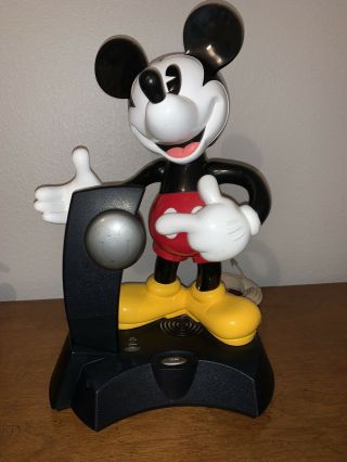 Vintage Disney Telemania Mickey Mouse Cordless Phone