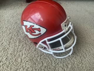 Kansas City Chiefs Riddell Football Helmet Vintage Large L