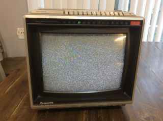 Vintage 1982 Panasonic Color Pilot 11 " Television Ct - 1112 Omni Series