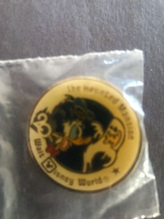 Walt Disney World 20th Anniversary Haunted Mansion Pin; Donald Duck
