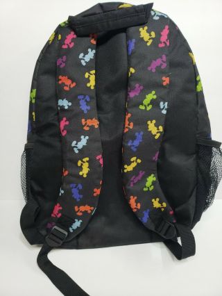 Walt Disney World MICKEY MOUSE BACKPACK Black Rainbow Silhouette Park Exclusive 2