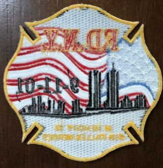 York Fire Department September 11th Memorial Patch - 2