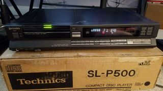 Vintage Technics Sl - P500 Audiophile Cd Player