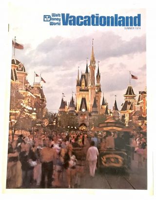 Walt Disney World Vacationland Summer 1974 Pirates Of The Caribbean