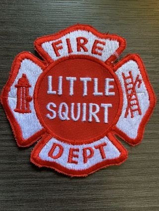 Chicago Illinois Fire Department Patch Little Squirt