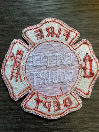 Chicago Illinois Fire Department Patch Little Squirt 2