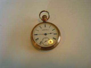 19th Century Vintage American Waltham Watch Co.  Serial Number 498617