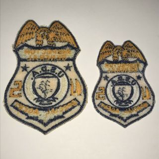 U.  S.  D.  A Inspector General Badge Patch Set 2