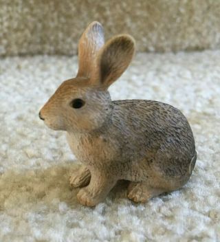 Schleich Bunny Rabbit Toy Figurine Animal - 1 5/8 "
