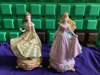 Disney Sleeping Beauty/belle Princess Aurora Porcelain Statue Figurine Sri Lanka