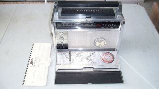 Vintage Zenith Royal 3000 - 1 Trans - Oceanic Radio Am Fm Multiband Transistor