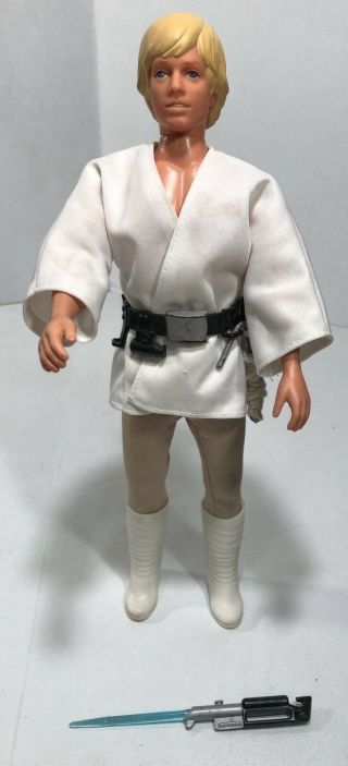 Vintage Star Wars Luke Skywalker 12” Inch Figure Kenner 1978 Complete 1970s Htf