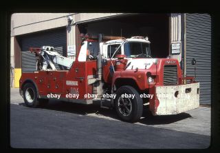 York City R&t 1988 Mack Dm Weldbuilt Wrecker Fire Apparatus Slide