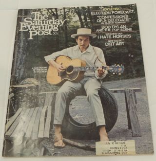 Bob Dylan And The Pop Scene Saturday Evening Post November 2 1968