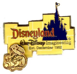 2002 Disneyland Imagineering 50th Anniversary Sorcerer Mickey Cast Member Pin