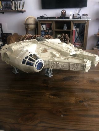 Vintage Star Wars 1979 Kenner A Hope Anh Millenium Falcon Near Complete