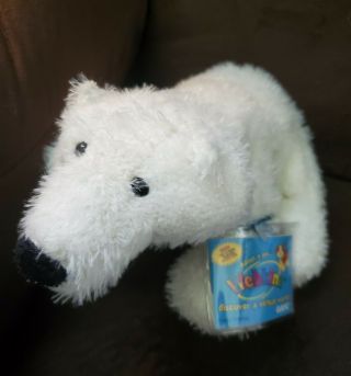 White Polar Bear Webkinz Plush Code Stuffed Animal Ganz