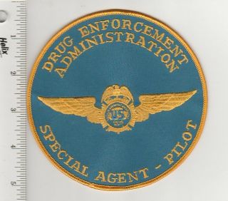 Us Police Dea Patch Drug Enforcement Administration Special Agent Pilot