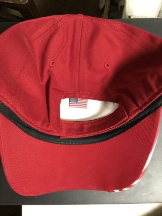 Red 2020 Presidential Flag All Aboard The Trump Train Embroidered Hat Cap 2