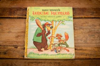 Walt Disney Uncle Remus Little Golden Book D6 Song Of South Brer Rabbit Tar Baby