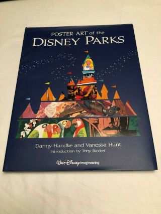 Poster Art Of The Disney Parks First Edition Hardcover