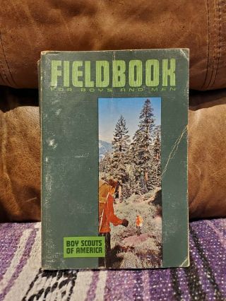Vintage Boy Scouts Of America Field Book For Boys & Men Paperback 1967 Usa