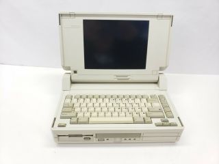 Vintage Compaq Slt 286 Laptop (model 2680) With Adapter - 131