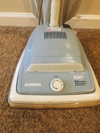 Vintage Eureka ESP Upright Vacuum Cleaner Model 2105 2