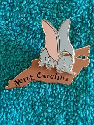 Disney Pin - State Character Series: North Carolina & Dumbo (2002) 14911