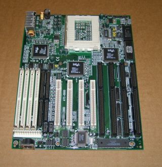 Vintage A - Trend Atc - 6000 Intel Socket 8 Pci Isa I820440fx - H At Motherboard