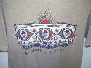 Grateful Dead L T - Shirt 1994 Tour Northwest Vintage 90 ' s Seattle Rock Jester USA 2