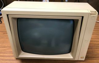 Vintage Apple Ii Monitor A2m2010 - And