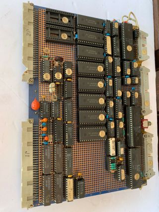 Vector Wirewrap Board Vintage 6800 Bus Prototype Board Uos W/parts Zilog