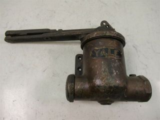 Yale Yr 173a Vintage Door Closer Pot Belly Architectural Salvage Orleans 3