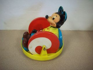 Vintage Marx Toy Mickey Mouse Krazy Kar Disney Productions 3