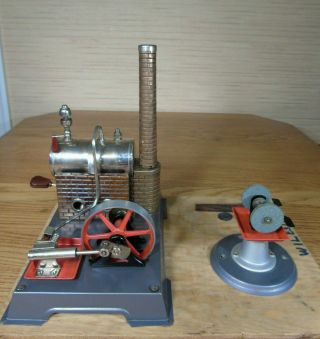 Vintage Wilesco D 5 Steam Engine Made In W Germany 1970 