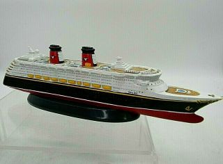 Disney Magic Cruise Line Ocean Liner Resin Desktop Model 10 " Mickey Mouse