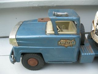 Vintage Marx Sears Allstate Car Carrier Toy Truck Pressed Steel 1959