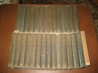 Vintage 1910 - 1911 Encyclopedia Britannica - Complete 29 Volume 11th Edition Set
