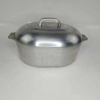 Magnalite Ghc 8 Qts.  /7.  5 Liters Roaster Oven Pan U.  S.  A Aluminum Vintage