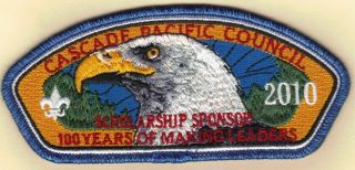 Cascade Pacific Council 2010 Eagle Csp Sa? (scholarship Sponsor)