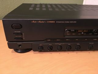 Vintage Fisher Studio Standard Integrated Stereo Amplifier CA - 9025 Phono Input 2
