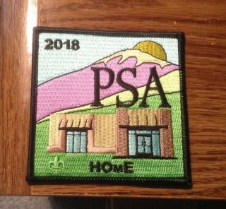 2018 Philmont Staff Association Home Patch (psa Building Dedication)