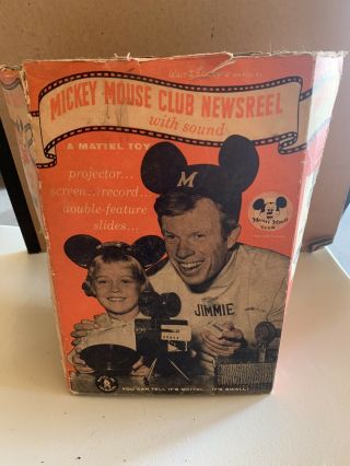 Mattel Mickey Mouse Club Newsreel 1950 