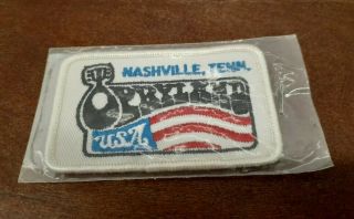 Nip Opryland Usa Nashville Tennessee Tn Amusement Park Souvenir Patch Badge 70 