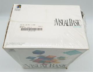 Vintage Microsoft Visual Basic 3.  0 Standard Edition 1993 PC Software 2