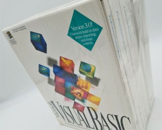 Vintage Microsoft Visual Basic 3.  0 Standard Edition 1993 PC Software 3